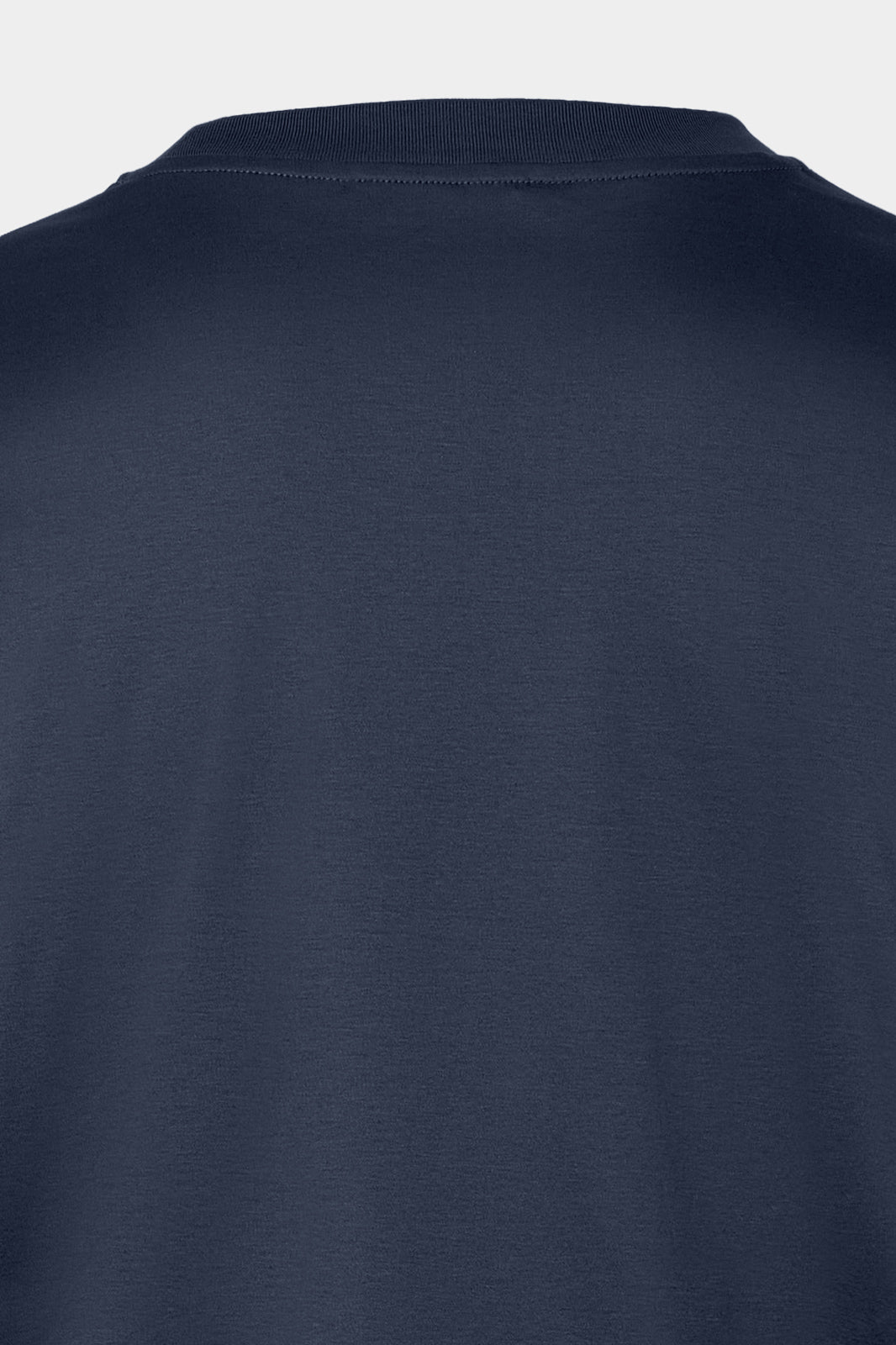 T-shirt manches longues en ice coton - Marine