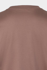 T-shirt manches longues en ice coton - Marron