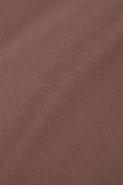 T-shirt manches longues en ice coton - Marron