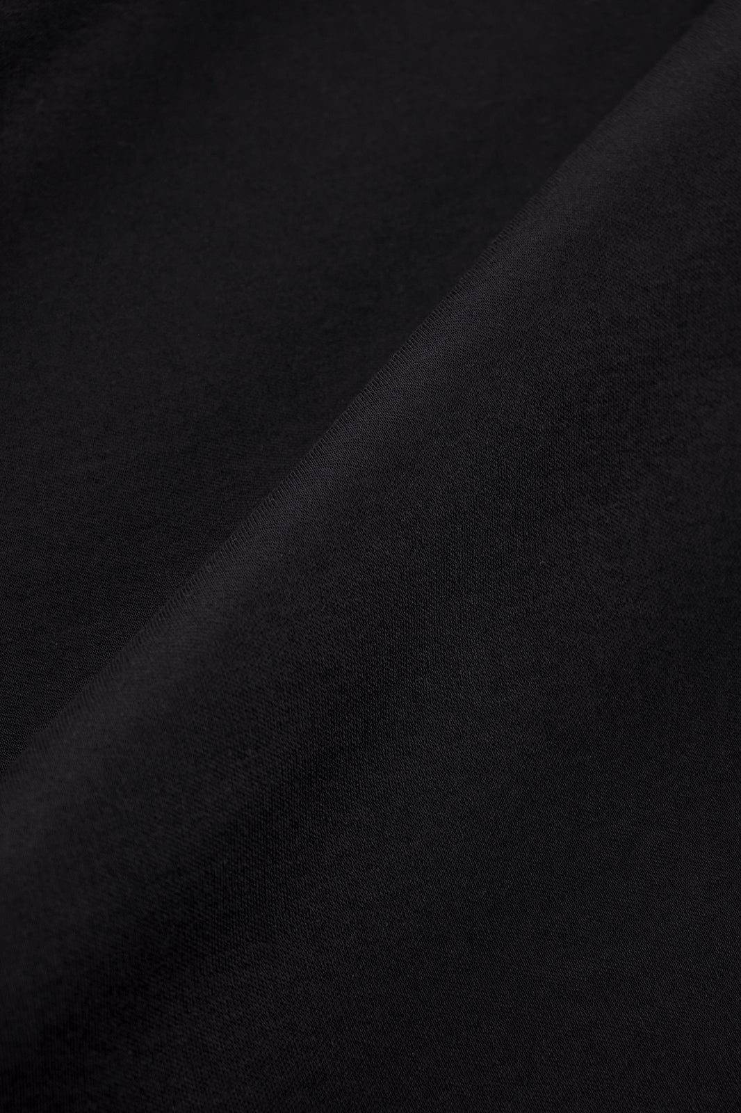 T-shirt manches longues en ice coton - Noir
