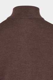 Wool zip-up cardigan - Brown - Swiss price 169 - missing photos and alt text