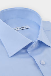 Chemise col français - Bleu