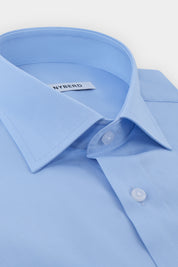 Chemise col français - Bleu