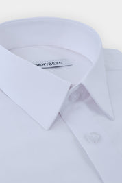 Chemise col couture - Blanche