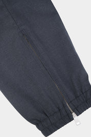 Pantalon Jog Zip - Gris Anthracite