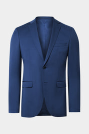 Costume revers fin - Bleu