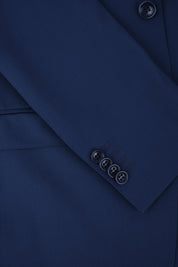 Costume revers fin - Bleu