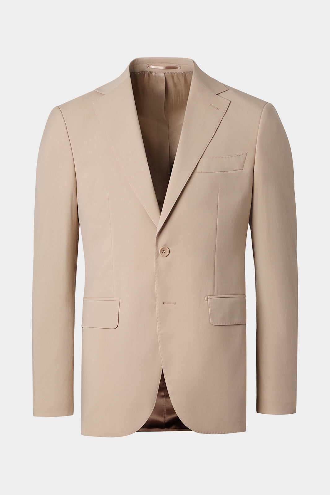 Costume revers large - Beige