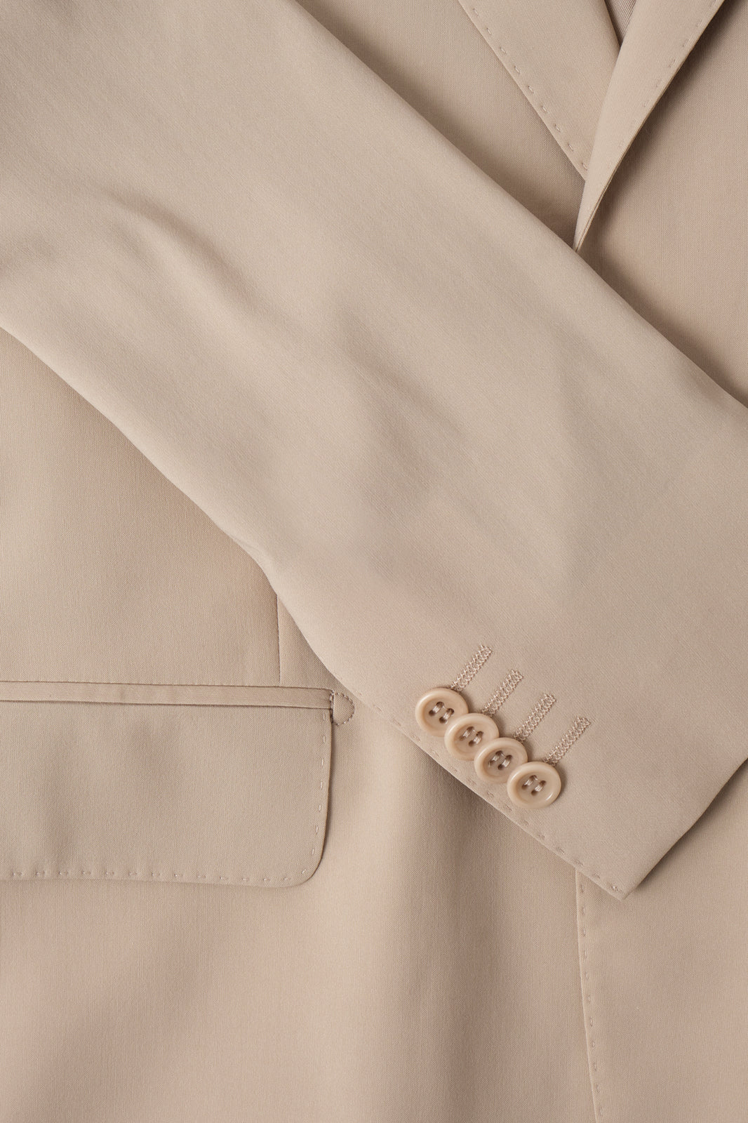 Costume revers large - Beige