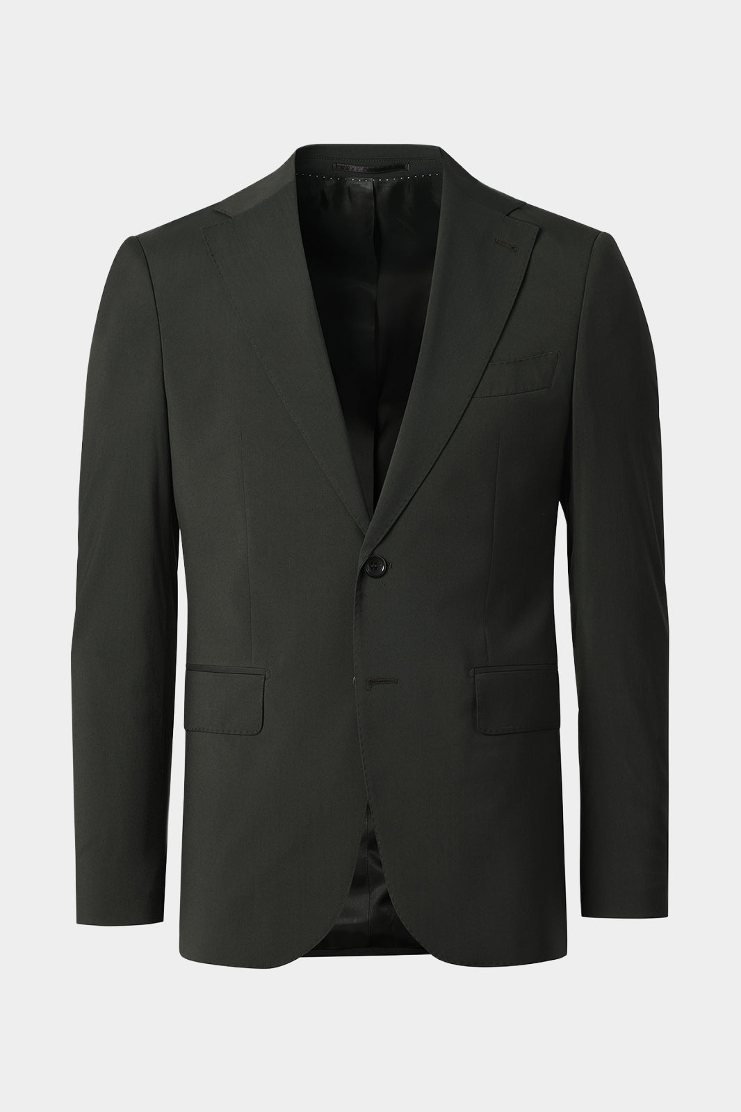Costume revers large - Kaki foncé