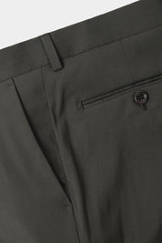 Costume revers large - Kaki foncé