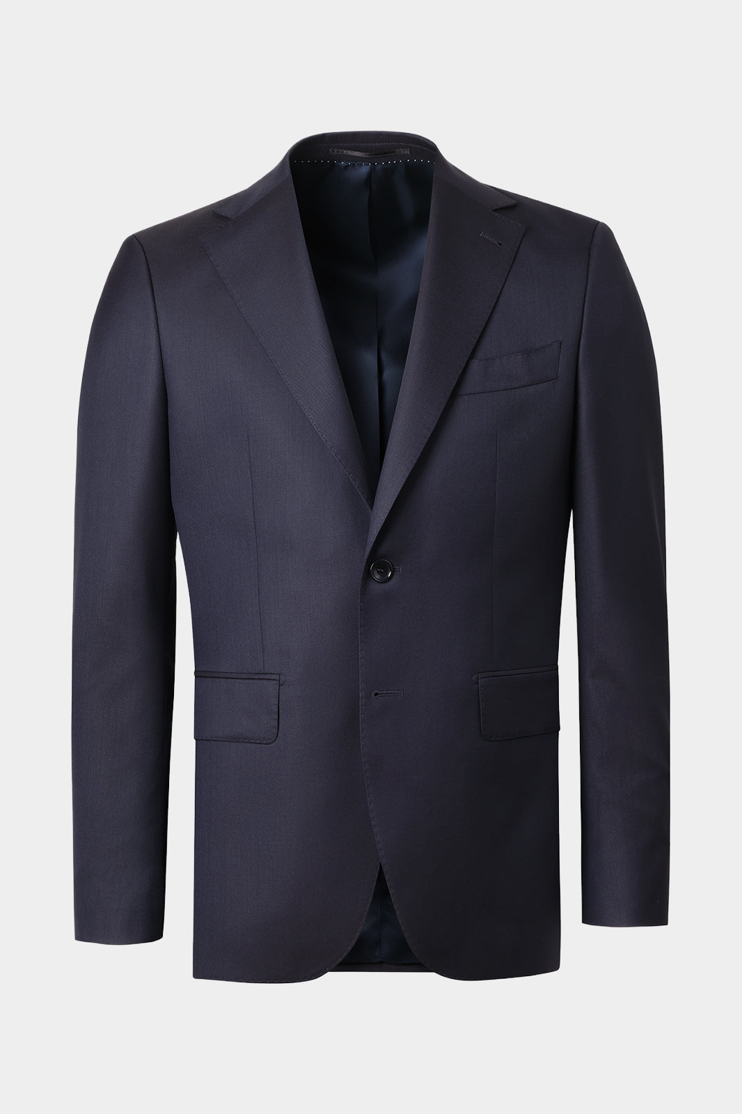 Costume en laine et soie - Marine