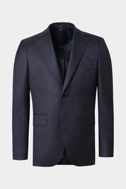 Costume en laine et soie - Marine