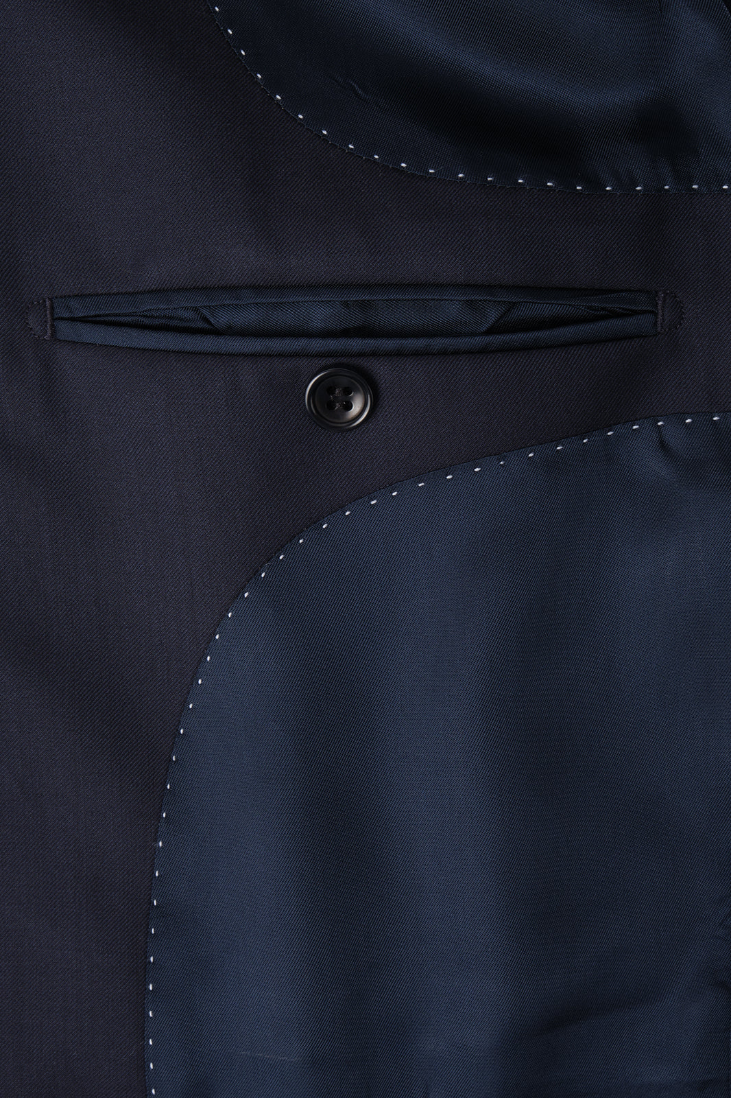 Costume en laine et soie - Marine