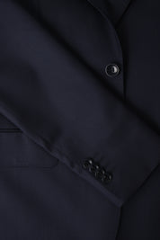 Costume en laine et soie - Marine
