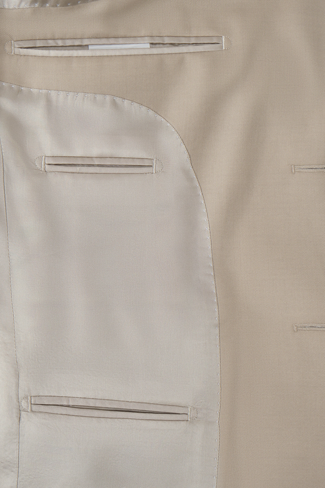 Costume en laine et soie - Beige
