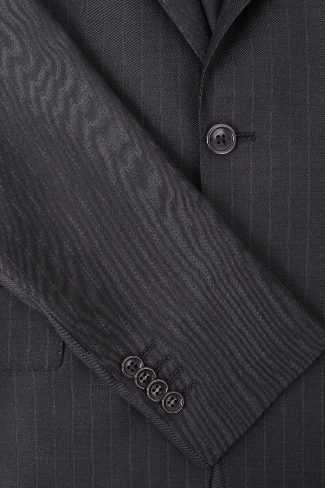 Faded Stripe Suit - Grey