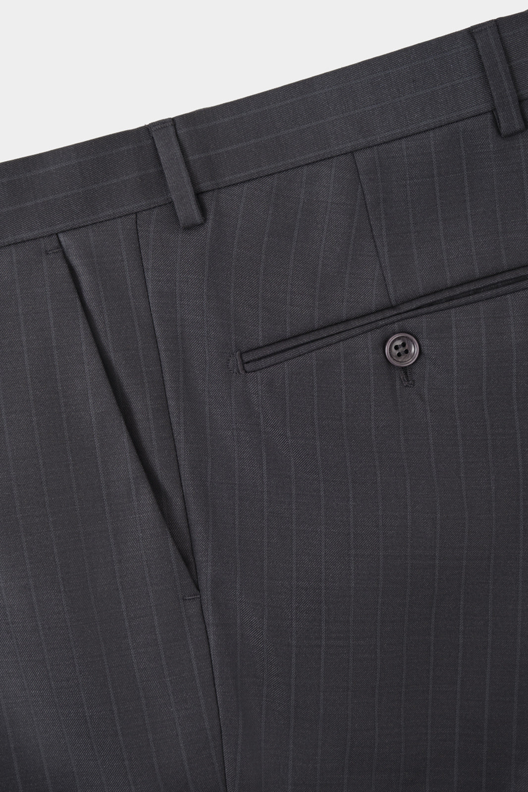 Faded Stripe Suit - Grey