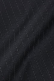 Costume en laine à rayures - Gris anthracite