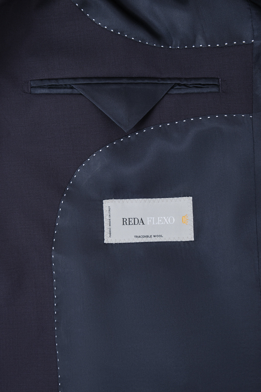 Stretch wool suit - Navy