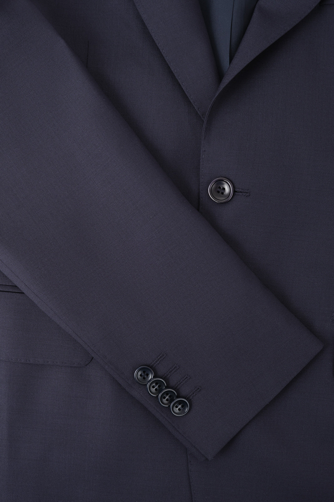 Stretch wool suit - Navy