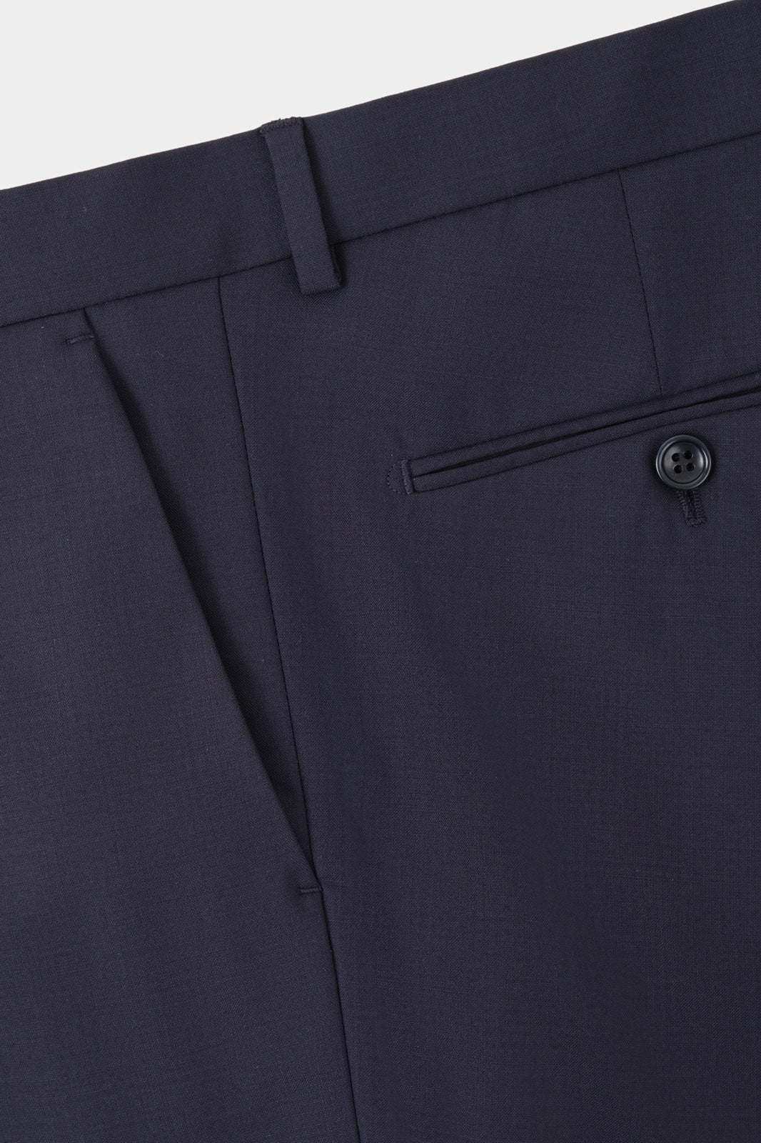Stretch wool suit - Navy