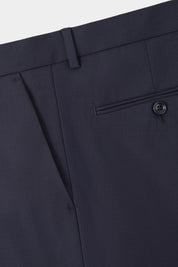 Stretch wool suit - Navy