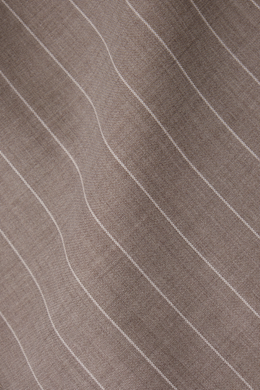 Costume en laine - Beige à rayures blanches