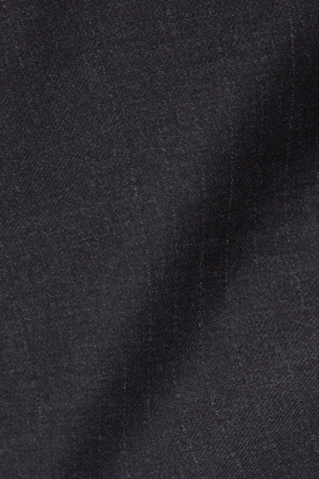 Costume revers large à légères rayures - Gris anthracite