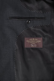 Striped Wool Suit - Anthracite Grey