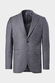 Costume revers large - Gris