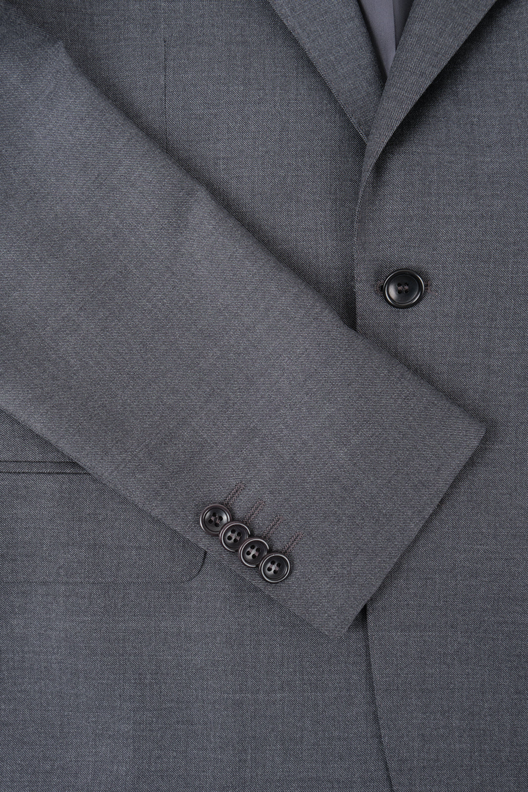 Costume revers large - Gris