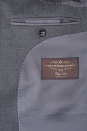 Costume revers large - Gris