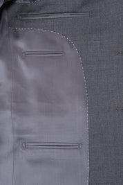 Costume revers large - Gris