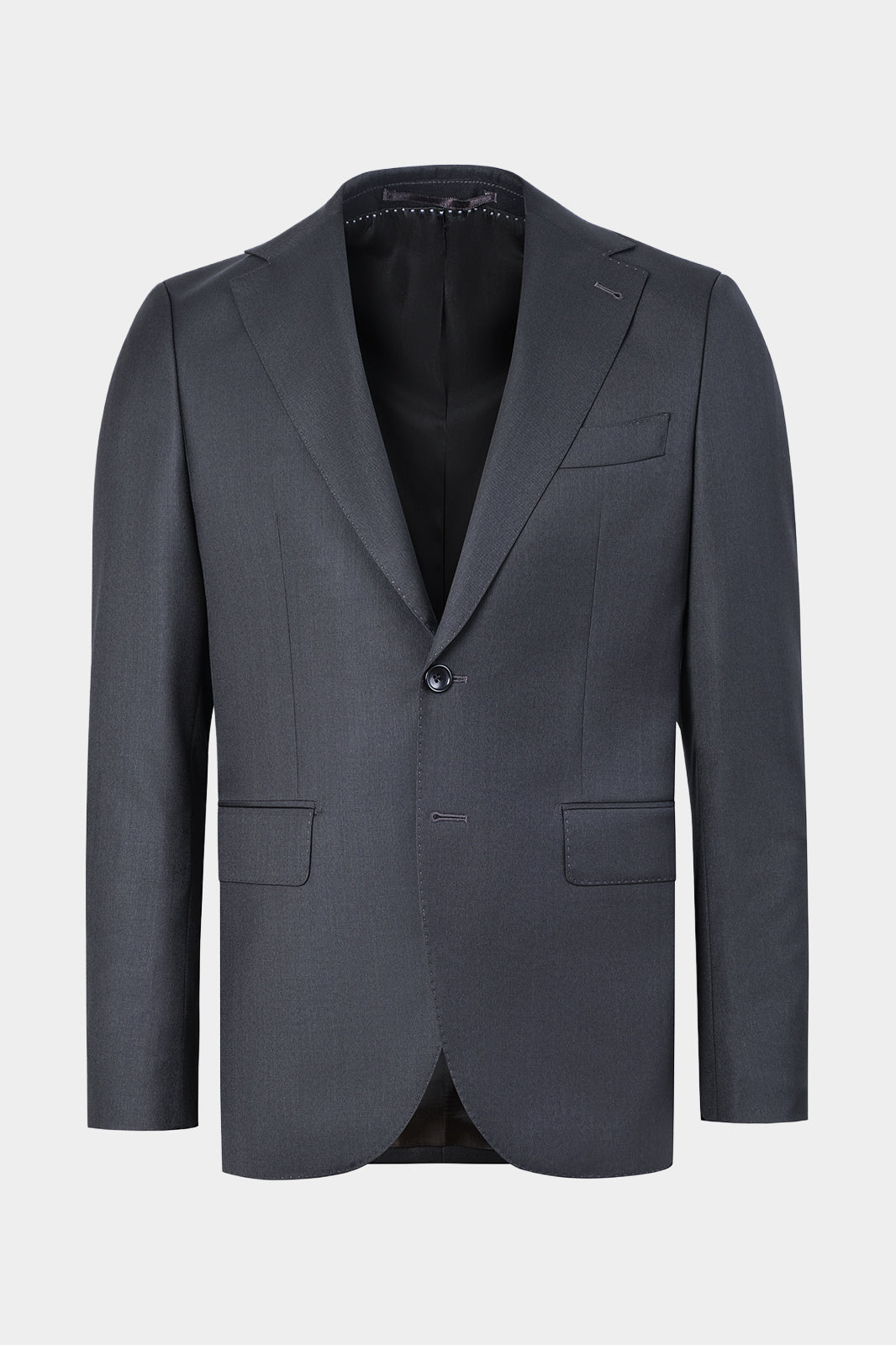 Costume revers large - Gris anthracite