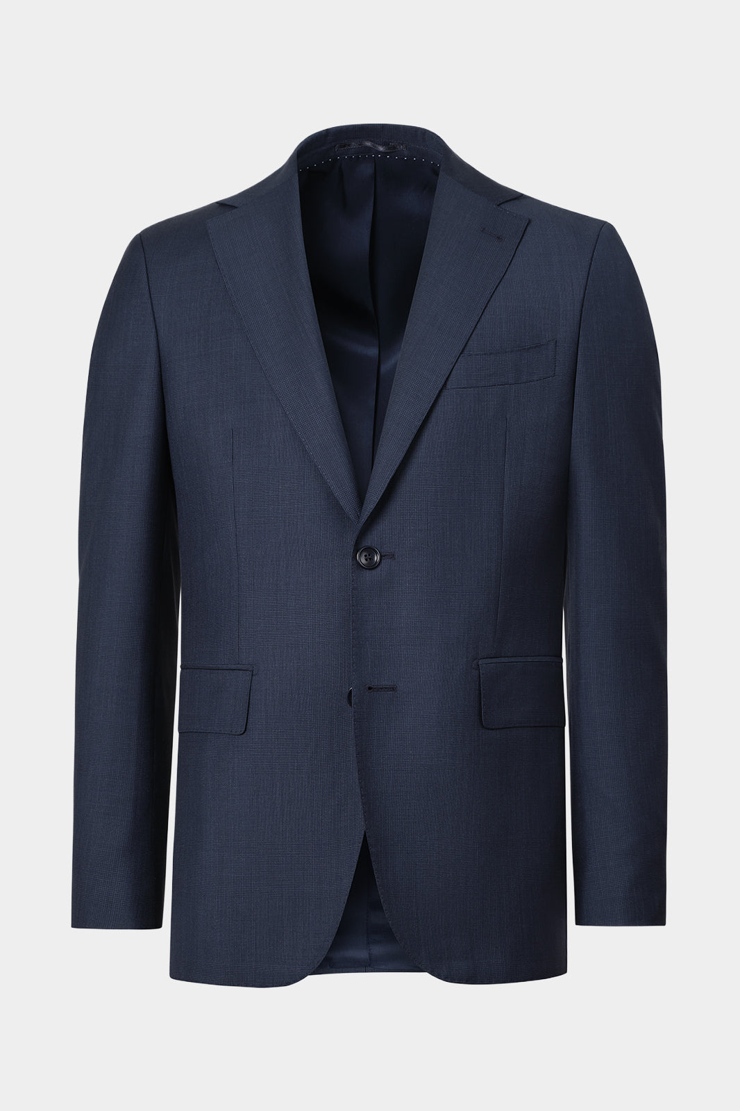 Wool and mohair suit - Navy Prince of Wales check - Swiss price 529TTC or 491.18HT - to be checked by Dorit
