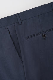 Wool and mohair suit - Navy Prince of Wales check - Swiss price 529TTC or 491.18HT - to be checked by Dorit