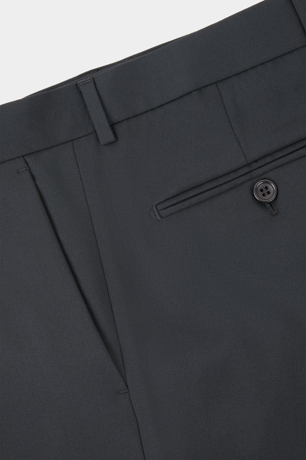 Costume en laine revers large - Noir