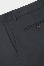 Costume en laine revers large - Noir