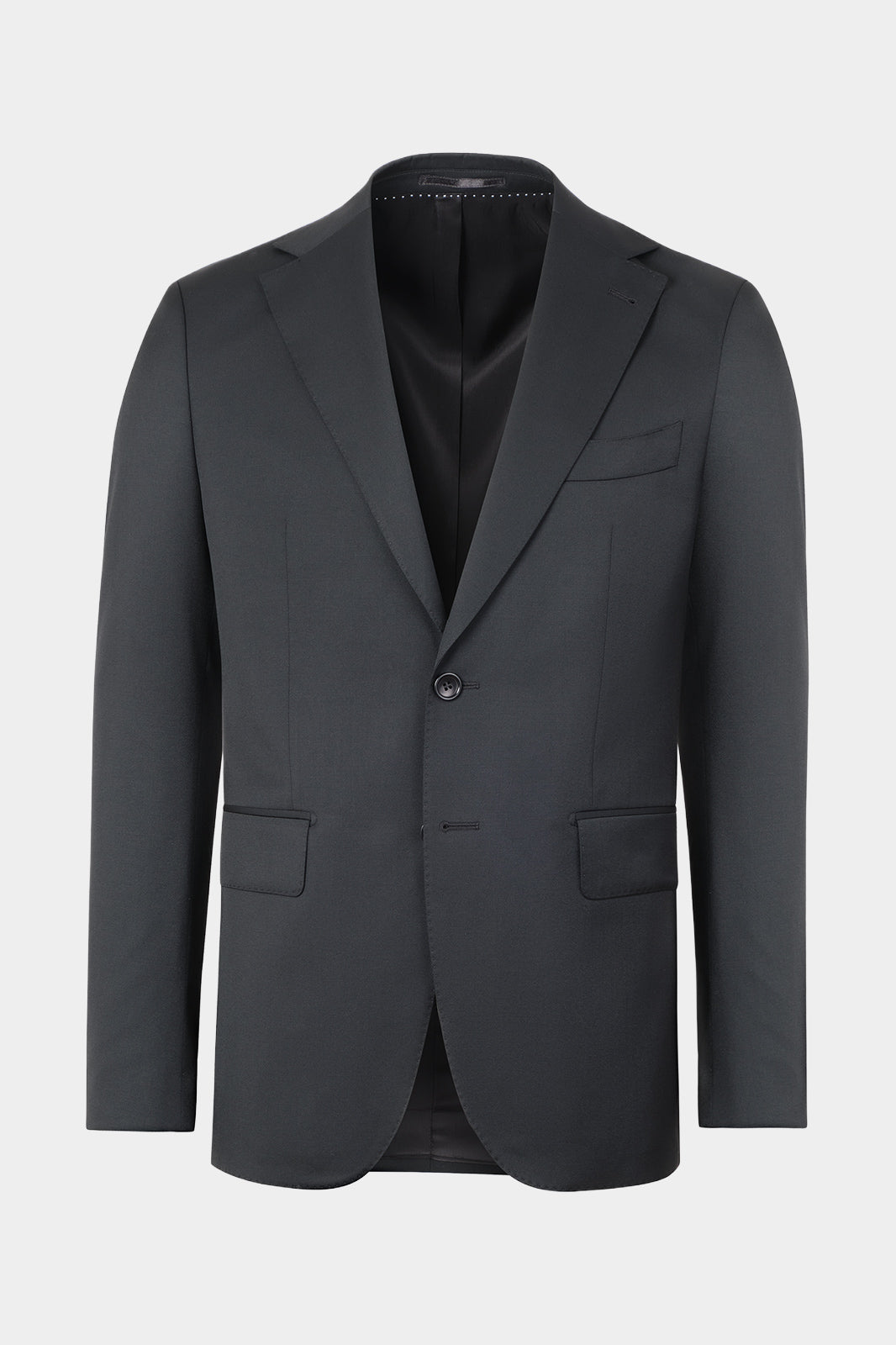 Costume en laine revers large - Noir