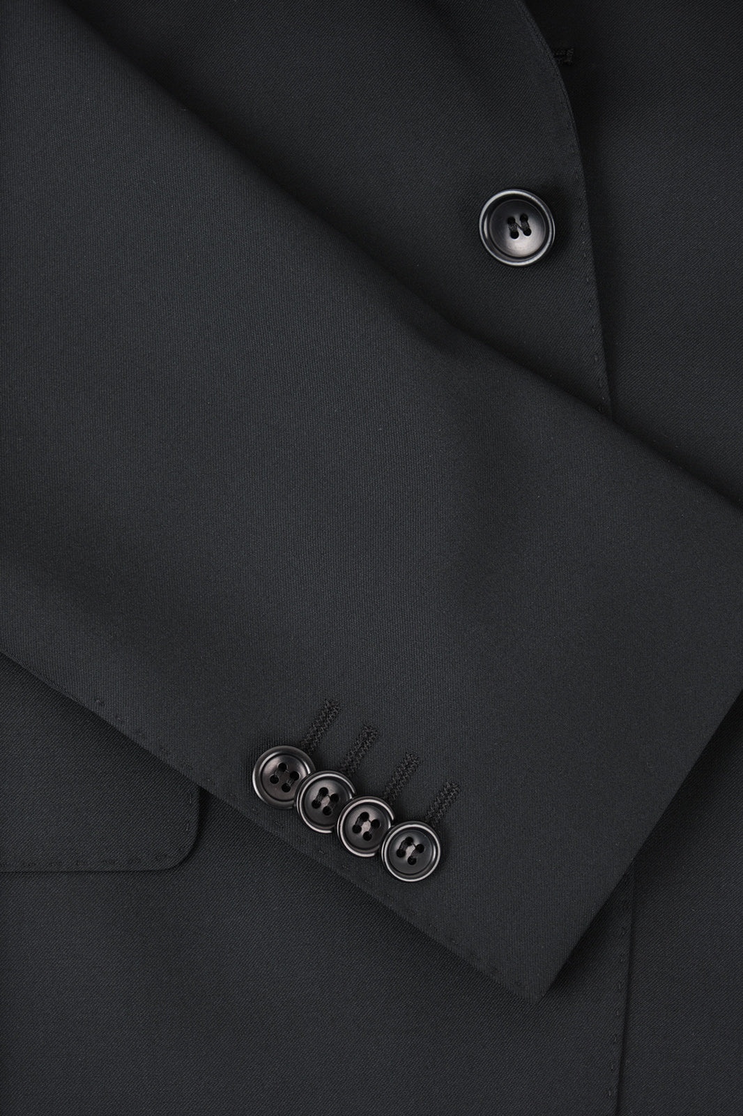 Costume en laine revers large - Noir