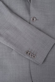Costume 3 pièces en laine stretch - Gris moyen