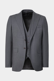 3-piece stretch wool suit - Grey - Swiss price 450 - add stock