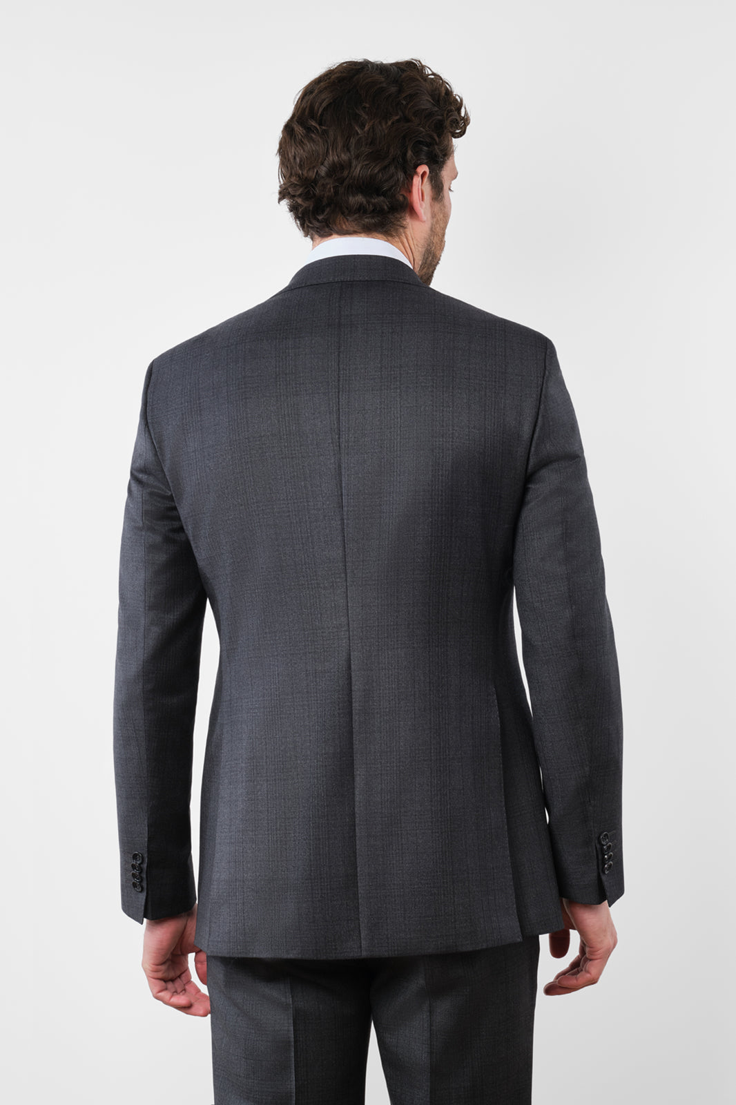 Wool suit Grey Prince of Wales Danyberd - Main Image