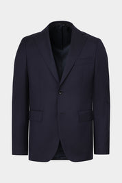 Flannel Suit - Navy