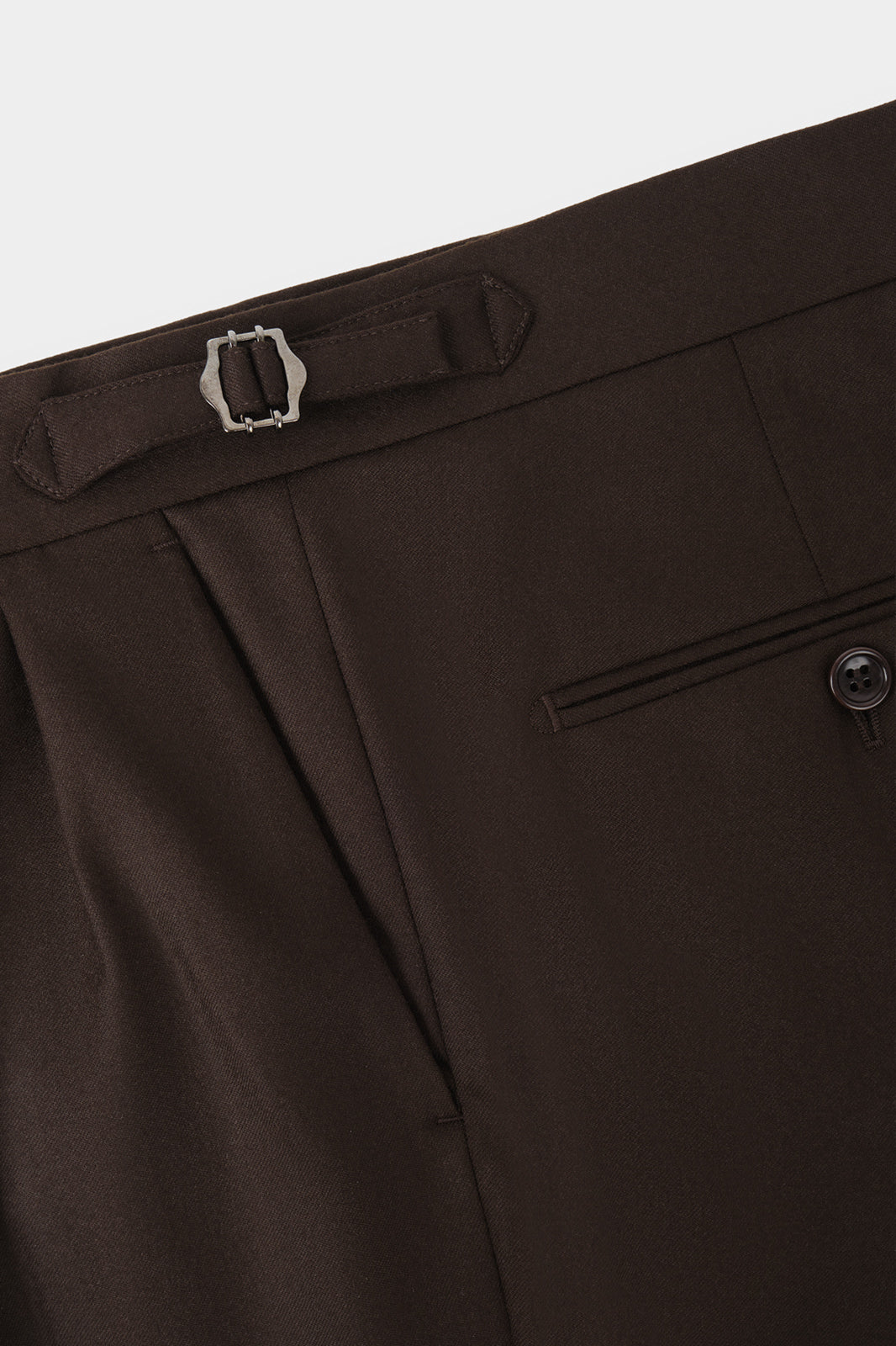 Flannel Suit - Brown