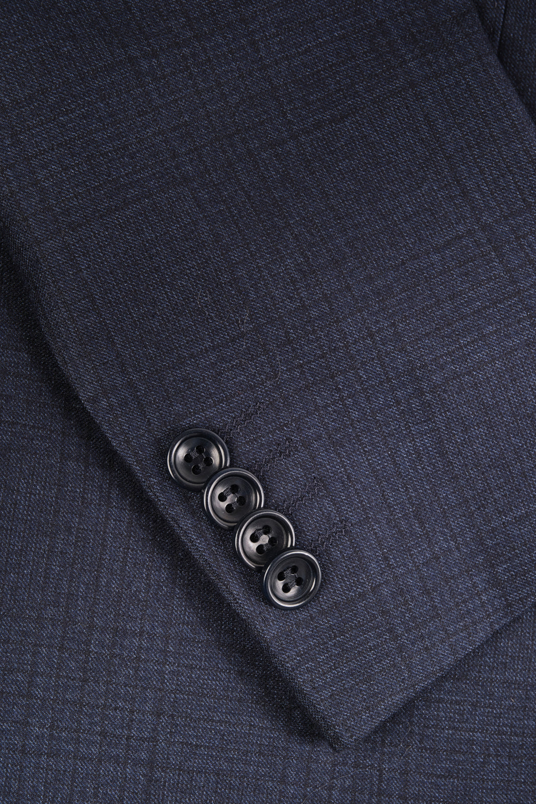 Wool suit - Greyish blue - Prince of Wales