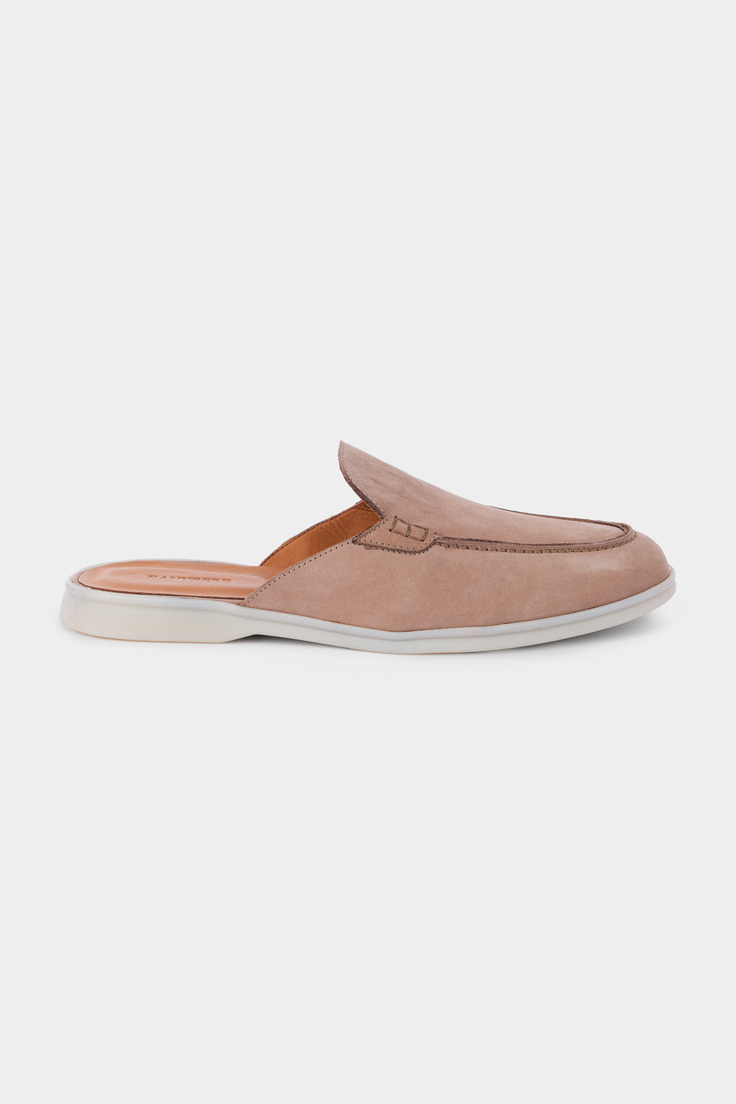 Nubuck mules - Beige