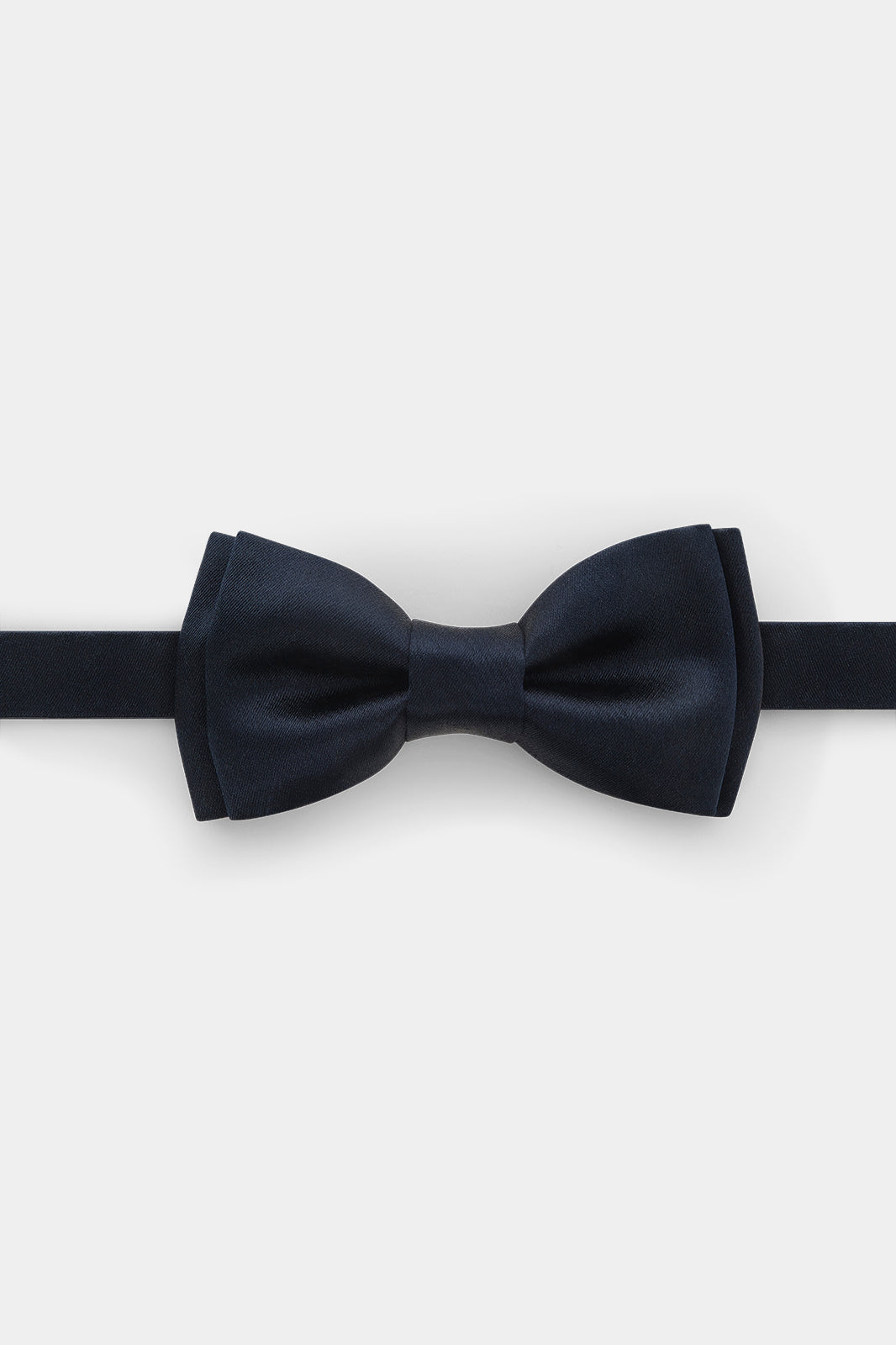 Nœud papillon en 100% soie - Marine