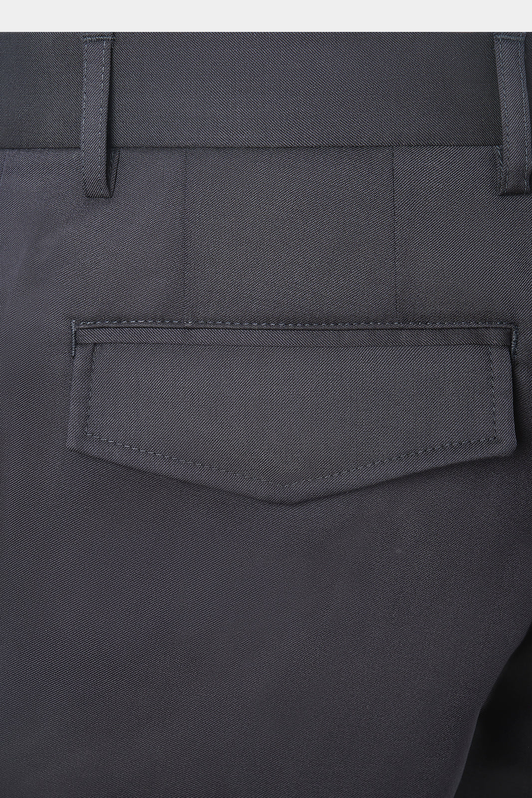 Stretch wool cargo pants - Navy